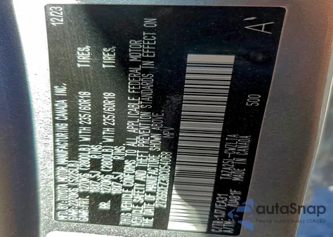 2024 Lexus Nx 350 Premium from USA, damaged, VIN 2T2GGCEZ3RC054068